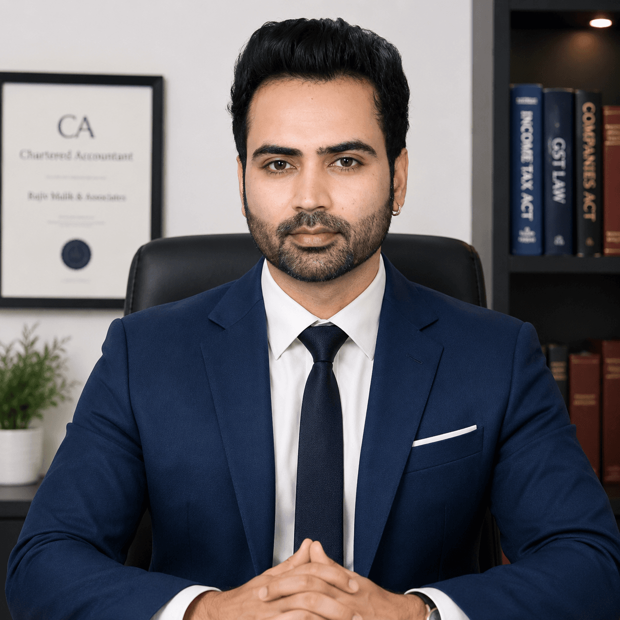 Rajiv Malik, Practicing Chartered Accountant