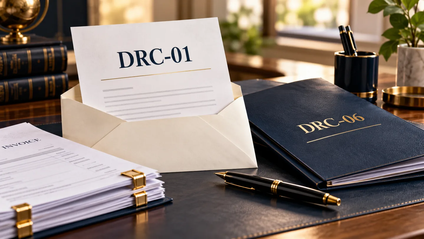GST DRC-01 Notice Received? Reply Process, Deadline & Penalty
