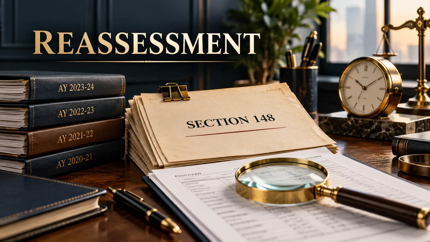 Section 148 Reassessment Notice: What to Check Before Responding